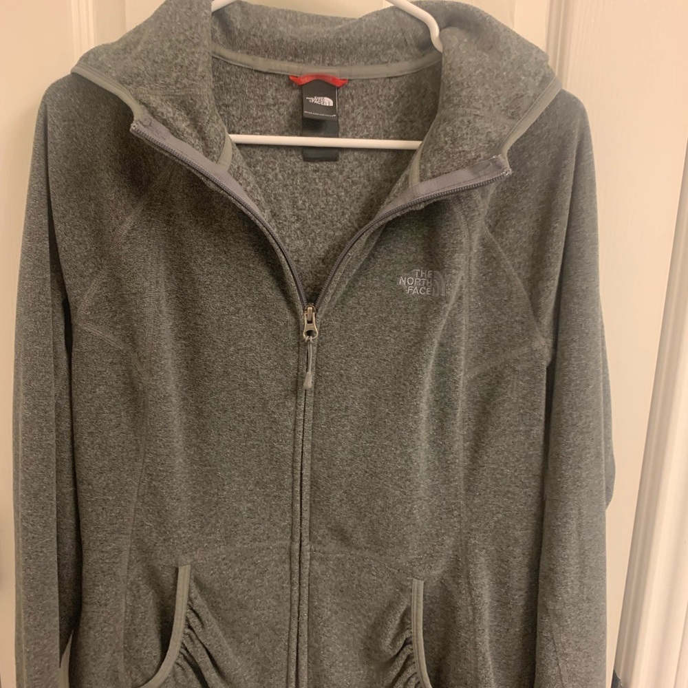 Womens NORTHFACE zipper hoodie size M